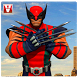 Superhero Wolverine : Monster Hunter by Viking Studio
