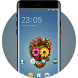 Theme for Nokia X+ Dual SIM Sugar Skull Wallpaper by Theme Launcher i2017